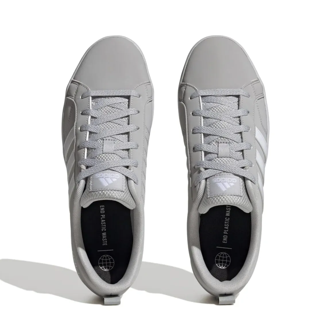 Sneakers grigie da uomo con strisce a contrasto adidas VS Pace 2.0