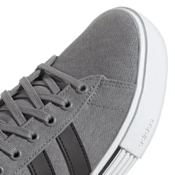 Sneakers grigie da Uomo in tela con tre strisce DAILY 4.0 adidas