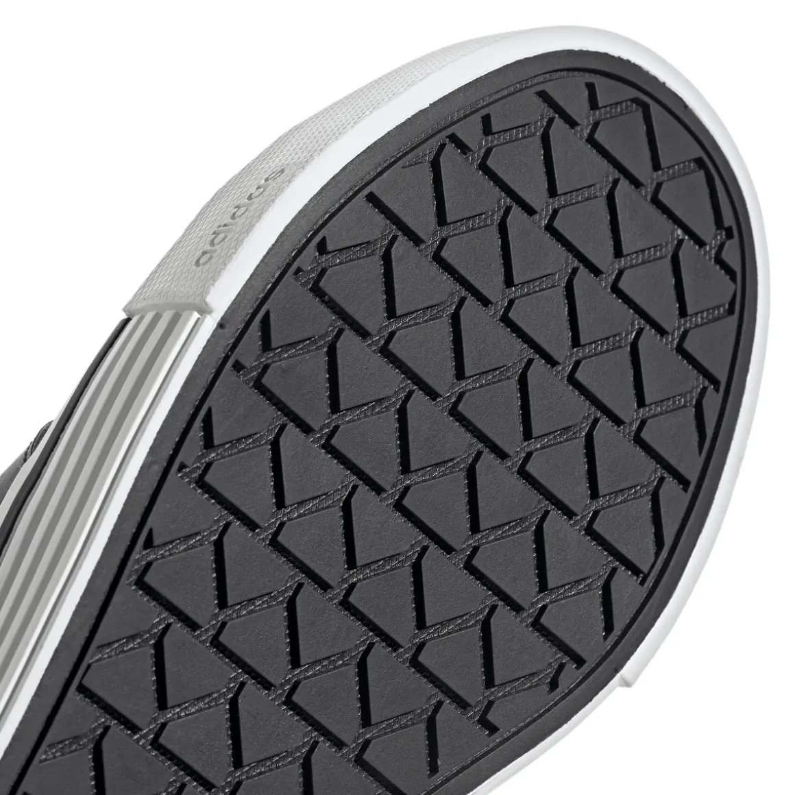 Sneakers grigie da Uomo in tela con tre strisce DAILY 4.0 adidas