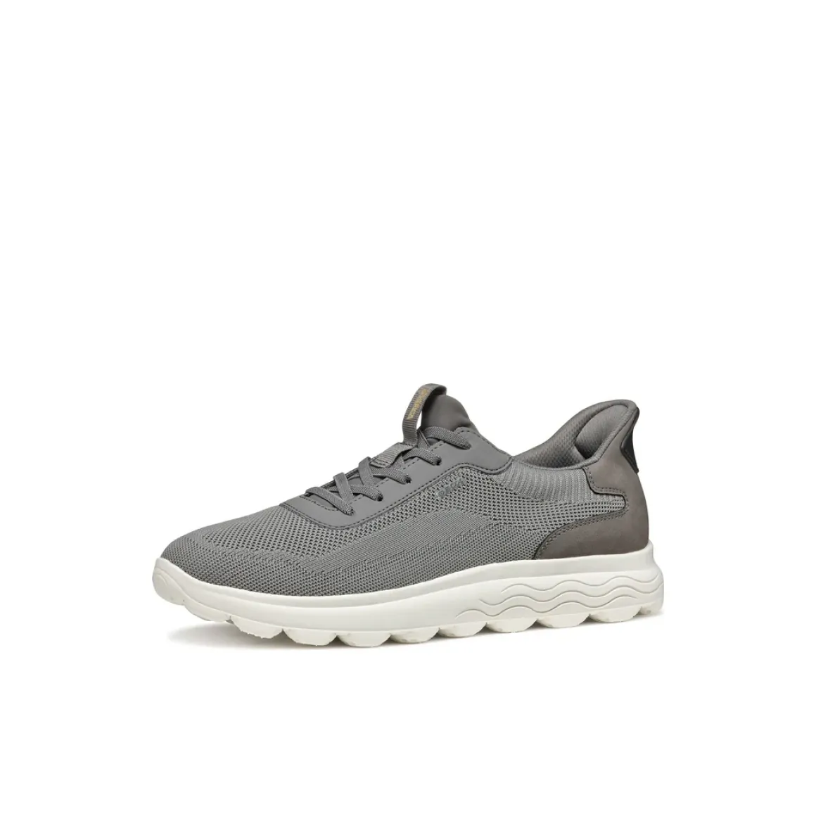 Sneakers Grigie da Uomo in tessuto mesh Geox Fast In