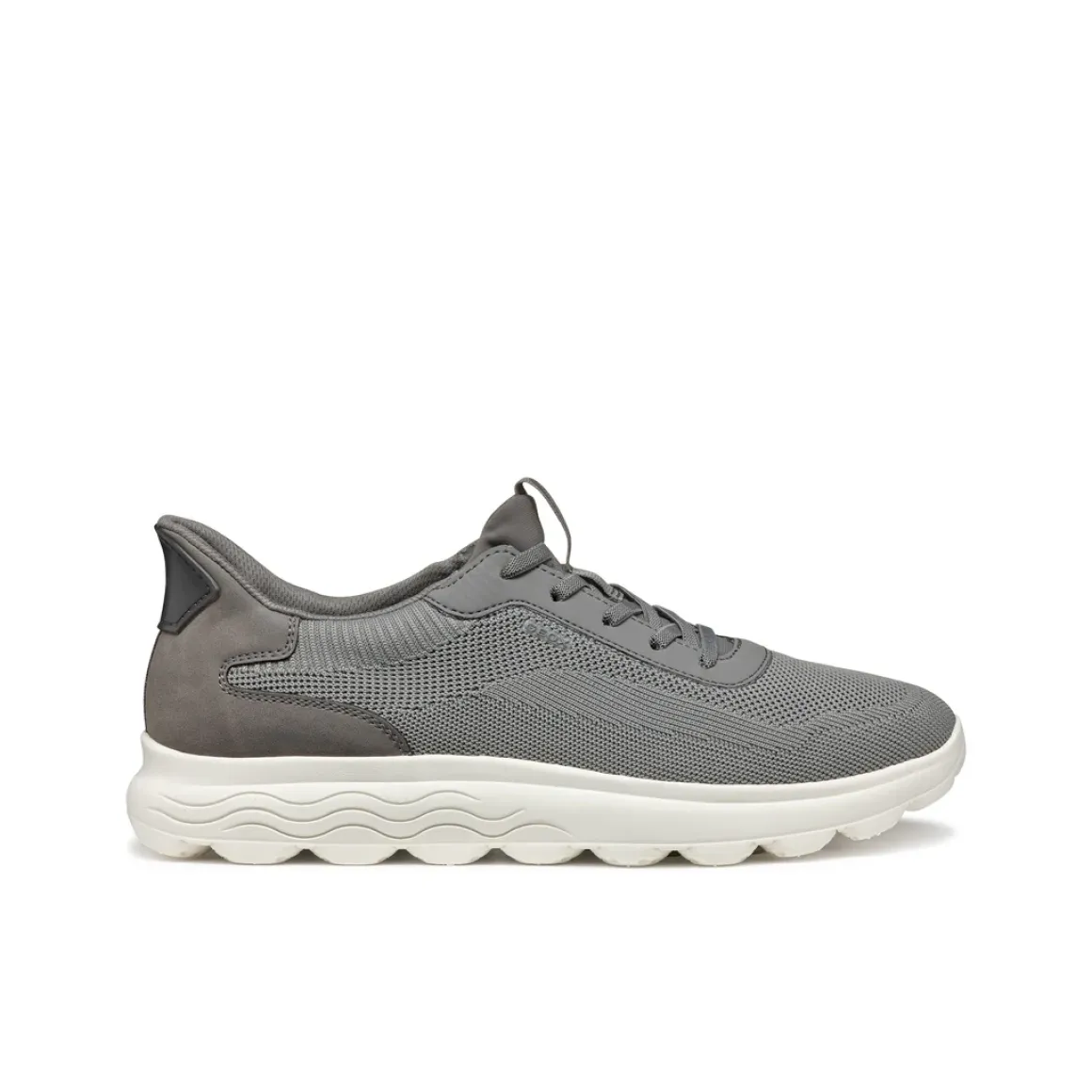 Sneakers Grigie da Uomo in tessuto mesh Geox Fast In
