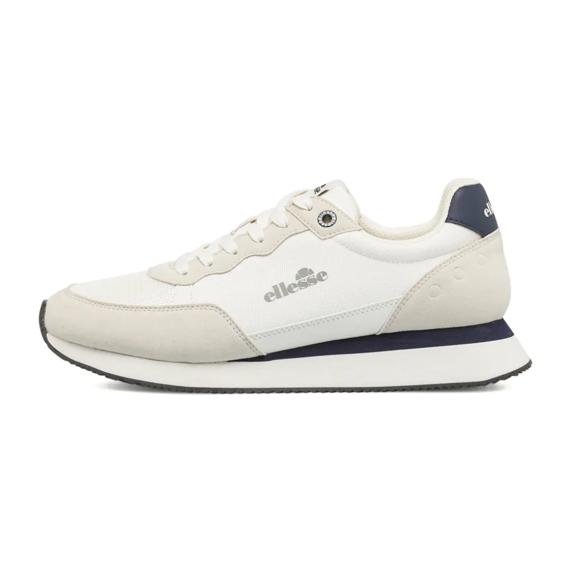 Sneakers grigie da Uomo in tessuto e effetto scamosciato Ellesse