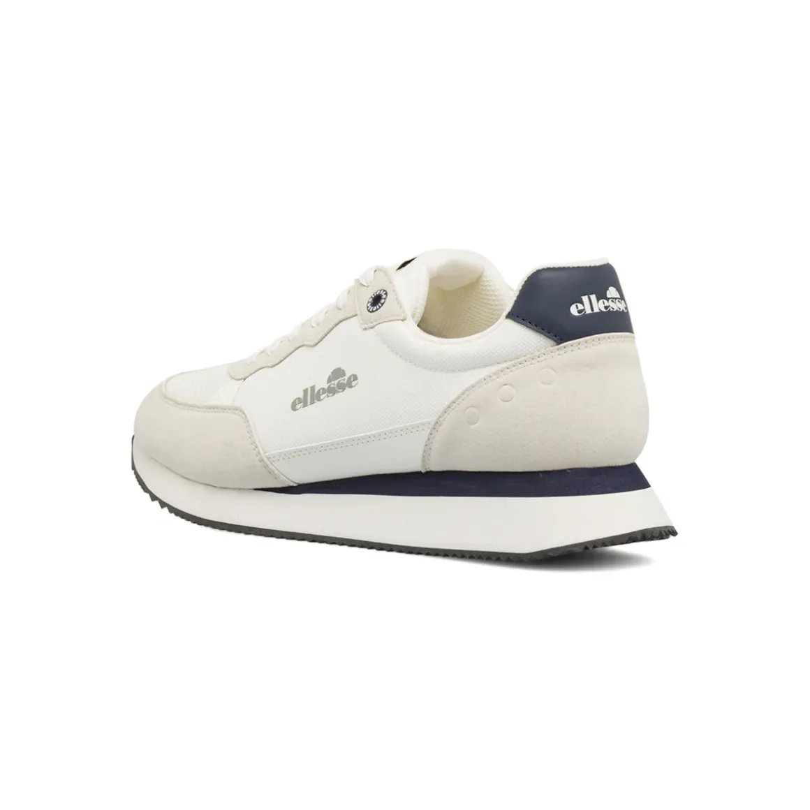 Sneakers grigie da Uomo in tessuto e effetto scamosciato Ellesse