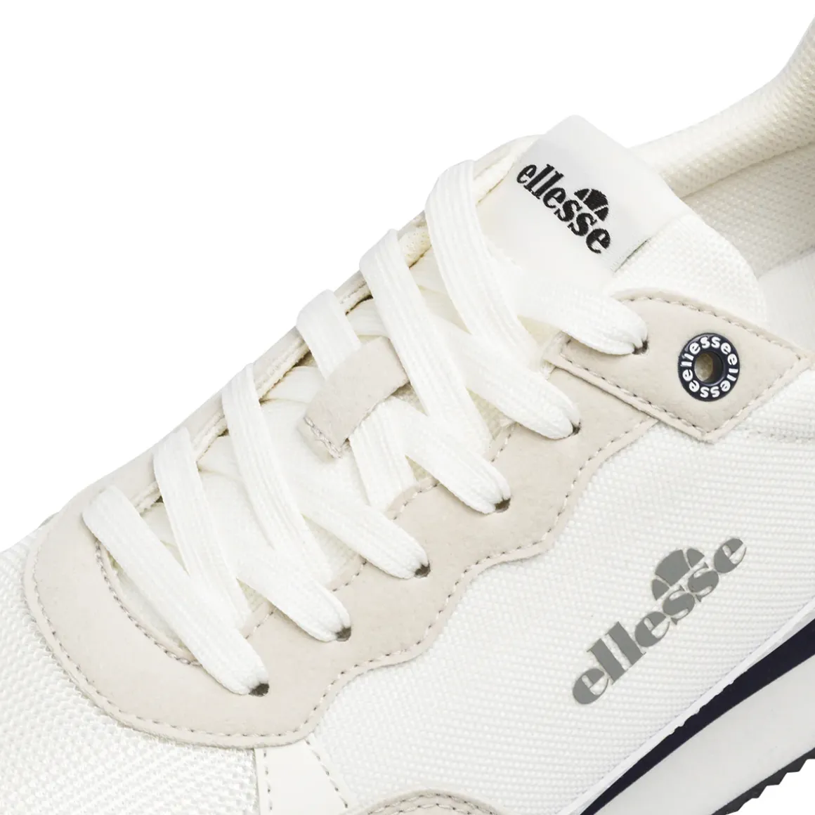 Sneakers grigie da Uomo in tessuto e effetto scamosciato Ellesse