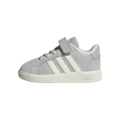 Sneakers grigie Primi Passi con strappo adidas Grand court 00s