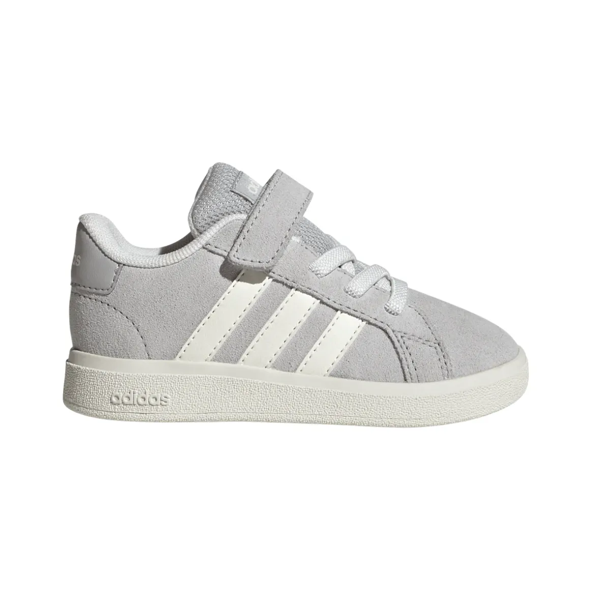 Sneakers grigie Primi Passi con strappo adidas Grand court 00s