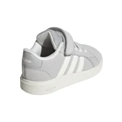 Sneakers grigie Primi Passi con strappo adidas Grand court 00s