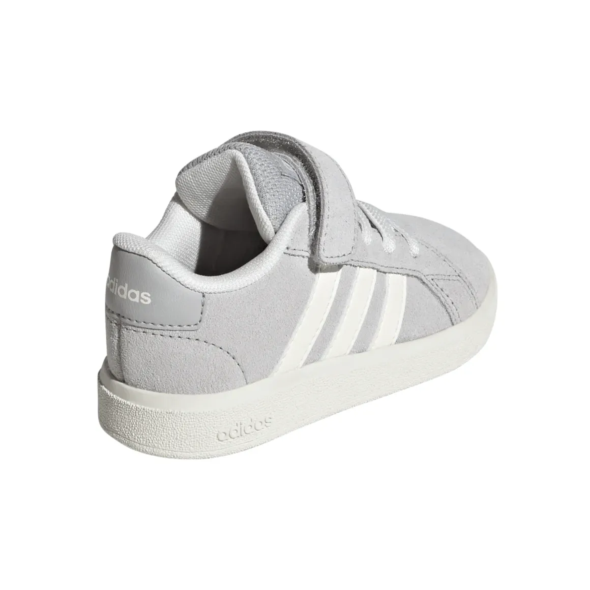Sneakers grigie Primi Passi con strappo adidas Grand court 00s
