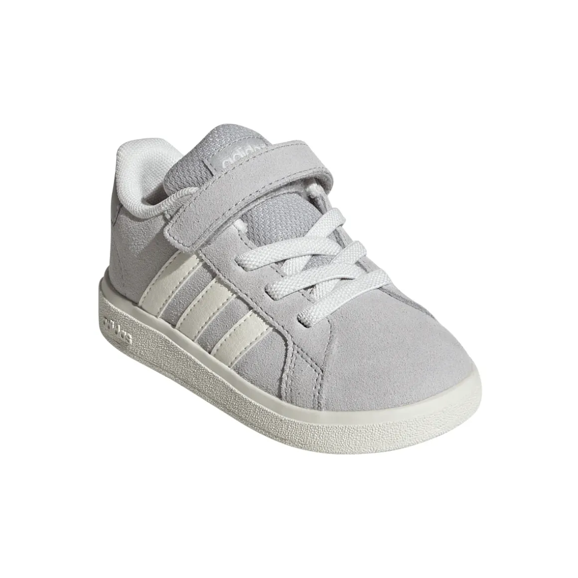Sneakers grigie Primi Passi con strappo adidas Grand court 00s