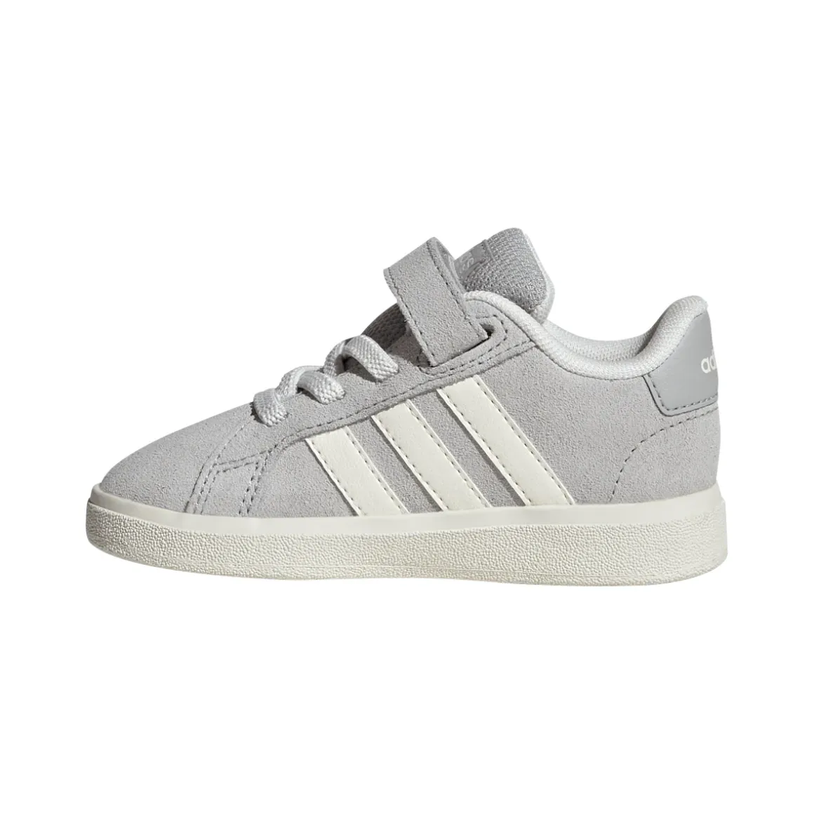 Sneakers grigie Primi Passi con strappo adidas Grand court 00s