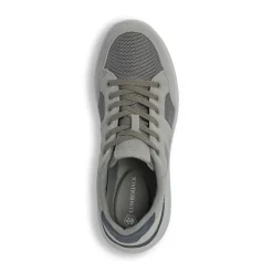 Sneakers grigie Uomo con inserti mesh effetto scamosciato Lumberjack