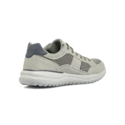 Sneakers grigie Uomo con inserti mesh effetto scamosciato Lumberjack
