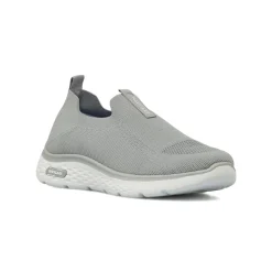 Sneakers Grigie Uomo Slip-on in tessuto traspirante Navigare