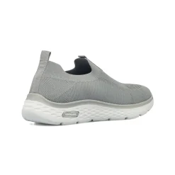 Sneakers Grigie Uomo Slip-on in tessuto traspirante Navigare