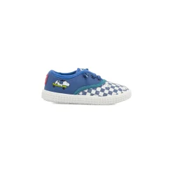 Sneakers in tela blu da Bambino a scacchi Snoopy Peanuts Lumberjack