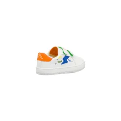 Sneakers Kappa da Primi passi bambino bianche con chiusura a strappo