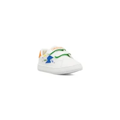 Sneakers Kappa da Primi passi bambino bianche con chiusura a strappo
