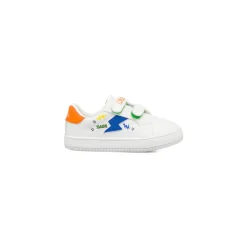 Sneakers Kappa da Primi passi bambino bianche con chiusura a strappo