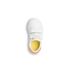 Sneakers Kappa da Primi passi bambino bianche con chiusura a strappo