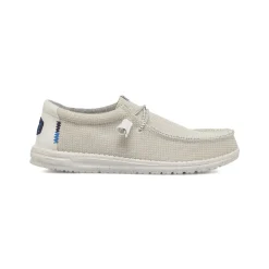 Sneakers leggere bianche off-white da Uomo in tela Heydude Wally
