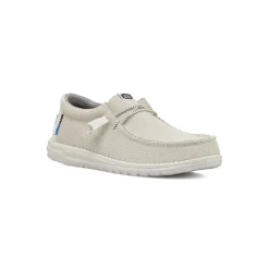 Sneakers leggere bianche off-white da Uomo in tela Heydude Wally