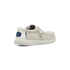 Sneakers leggere bianche off-white da Uomo in tela Heydude Wally