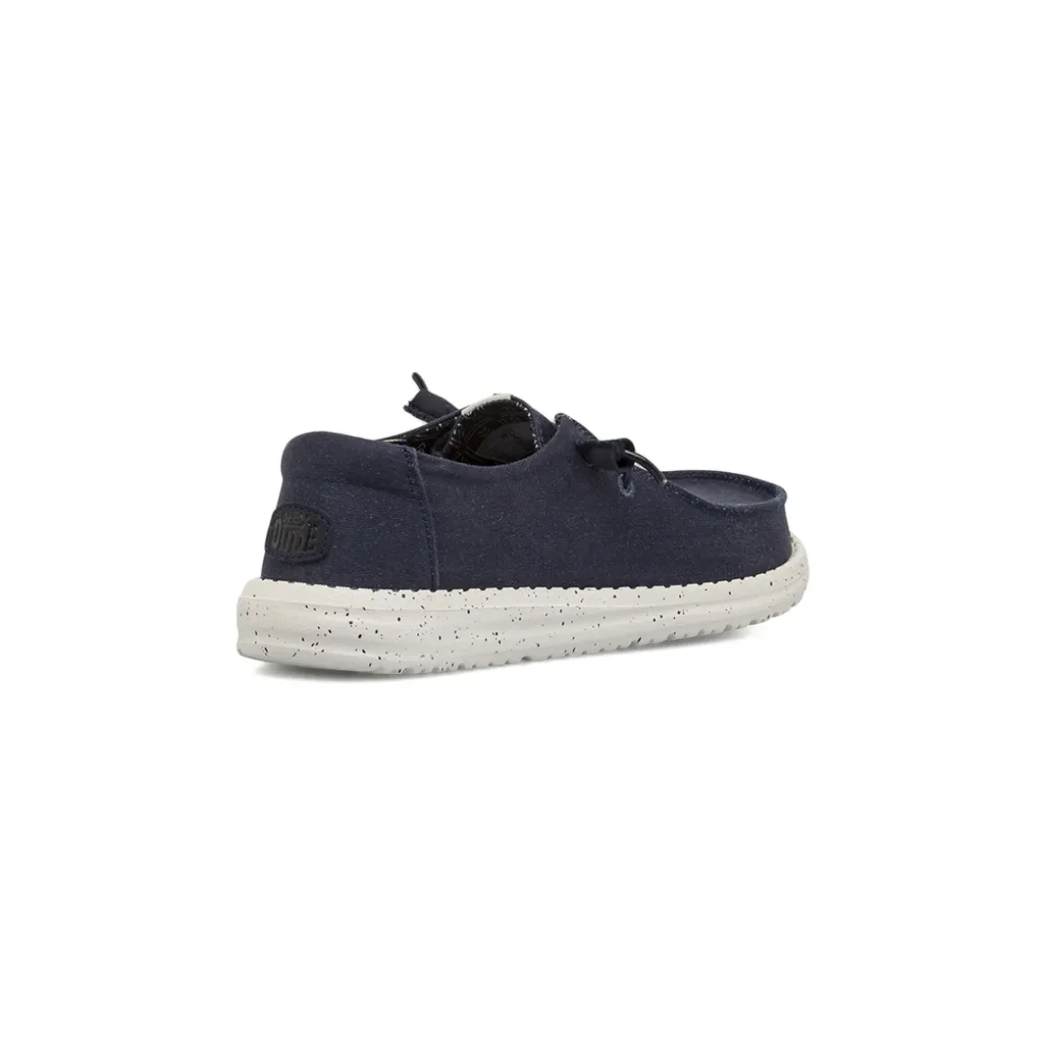 Sneakers leggere blu da Donna in tela con lacci elastici Heydude Wendy
