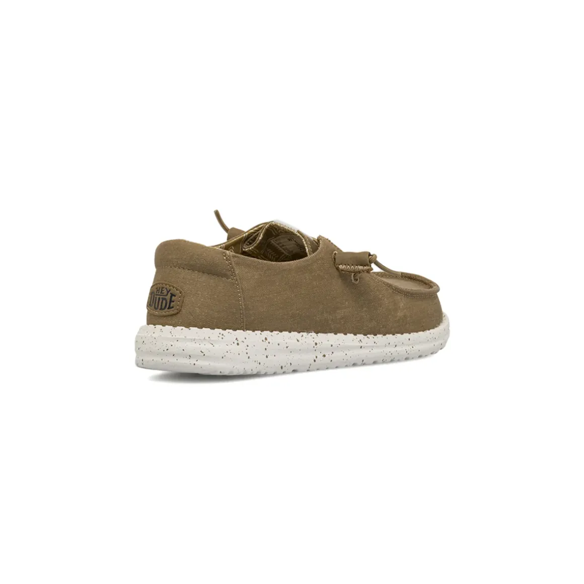 Sneakers leggere taupe da Donna in tela Heydude Wendy