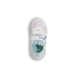 Sneakers lilla da Bambina con luci e doppio strappo Lilo & Stitch