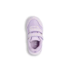 Sneakers lilla da Bambina con glitter e Luci nella suola Frozen