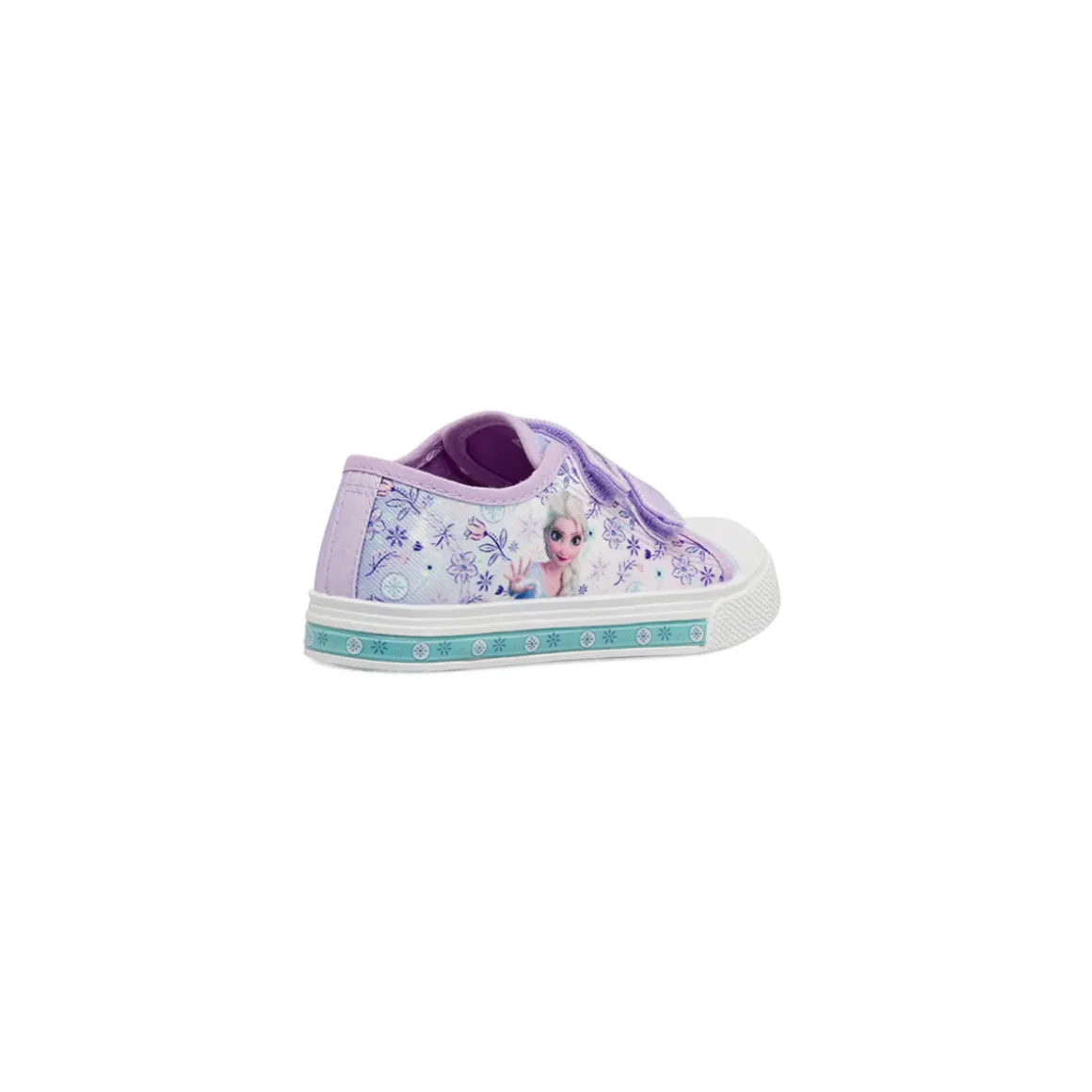 Sneakers lilla da Bambina con luci colorate nella suola Frozen