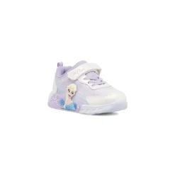 Sneakers lilla da Bambina con luci e dettaglio Elsa Frozen