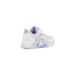 Sneakers lilla da Bambina con luci e dettaglio Elsa Frozen