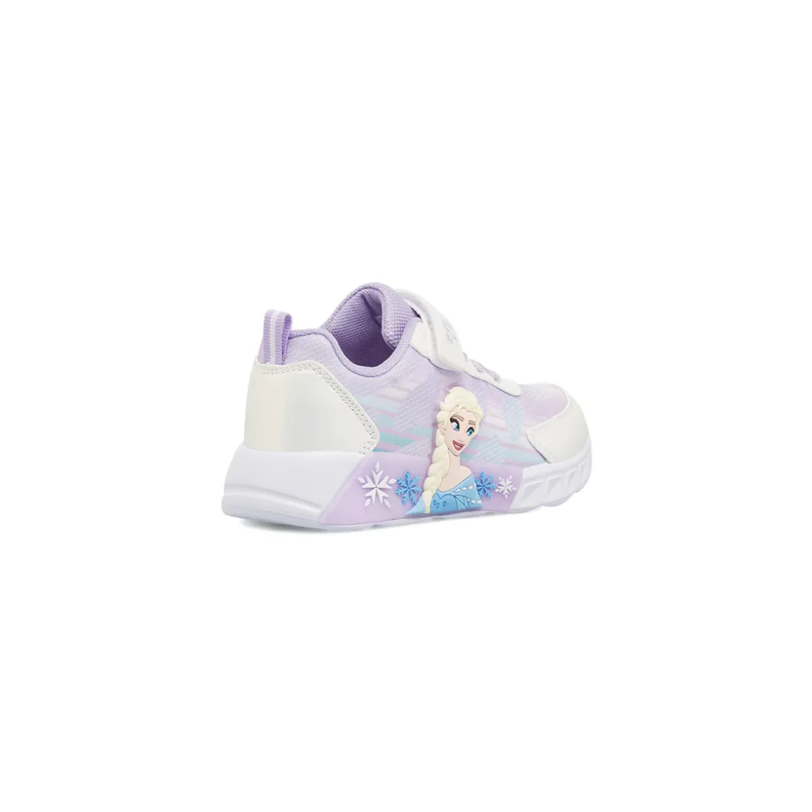 Sneakers lilla da Bambina con luci e dettaglio Elsa Frozen