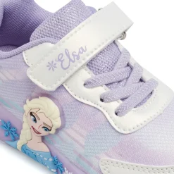 Sneakers lilla da Bambina con luci e dettaglio Elsa Frozen