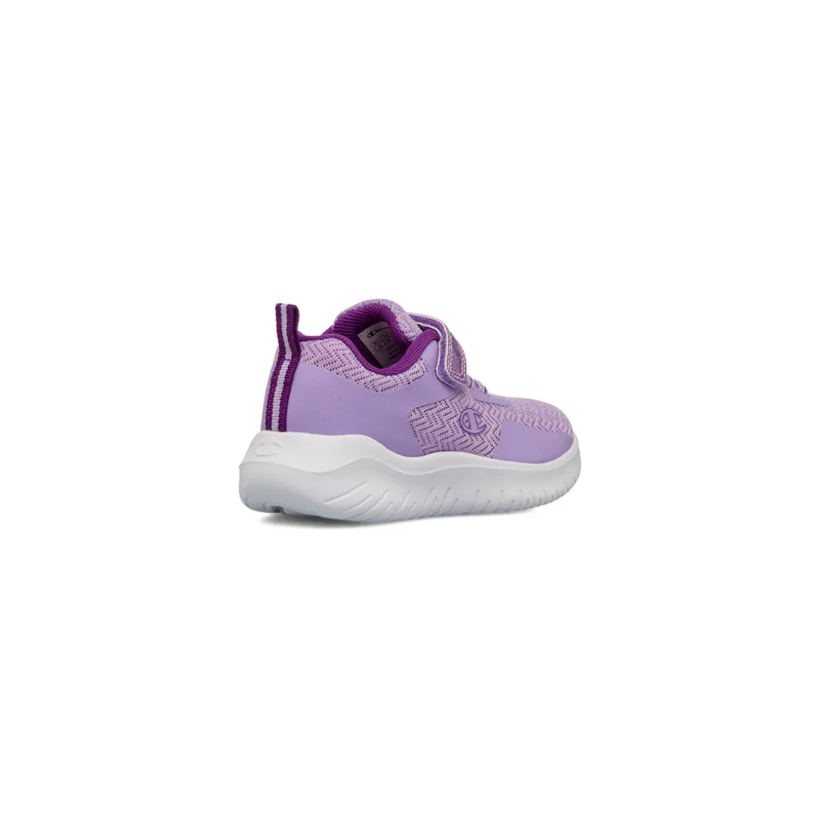 Sneakers lilla primi passi Bambina con dettagli glitter Champion Softy Evolve