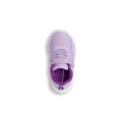Sneakers lilla primi passi Bambina con dettagli glitter Champion Softy Evolve