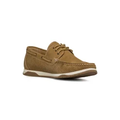 Sneakers marroni da Uomo con dettagli traforati Riflessi Urbani
