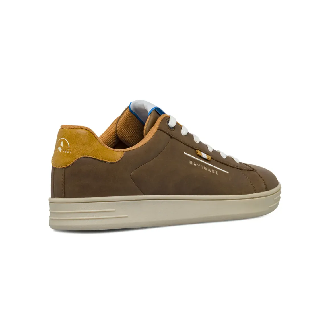 Sneakers marroni da Uomo con dettagli in contrasto Navigare