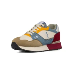 Sneakers multicolor da Uomo con logo laterale US Golf Club