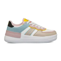 Sneakers multicolore da donna con dettagli traforati Lumberjack Freya