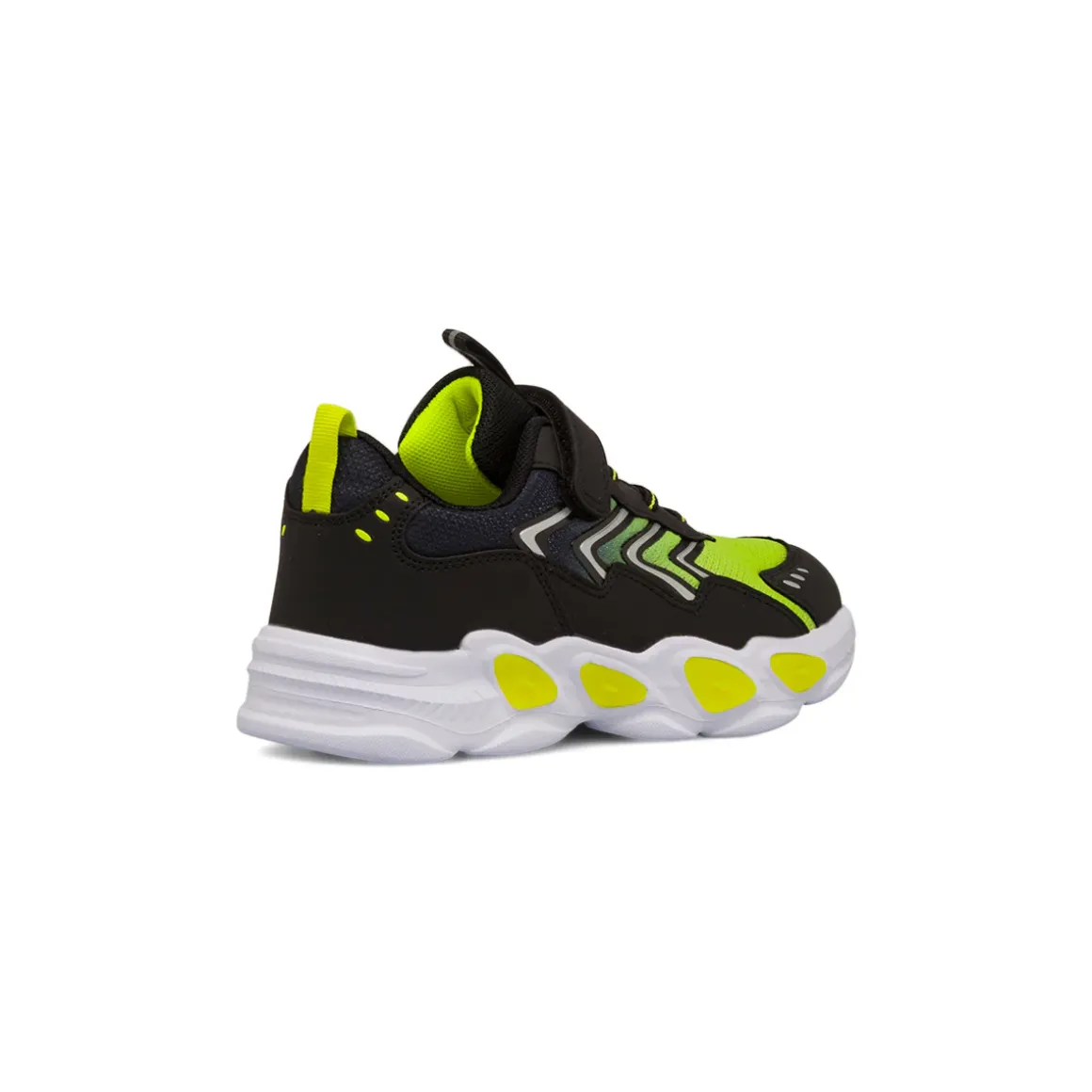Sneakers nere con dettagli lime da Ragazzo con strappo Space Boy