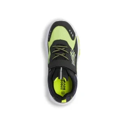Sneakers nere con dettagli lime da Ragazzo con strappo Space Boy