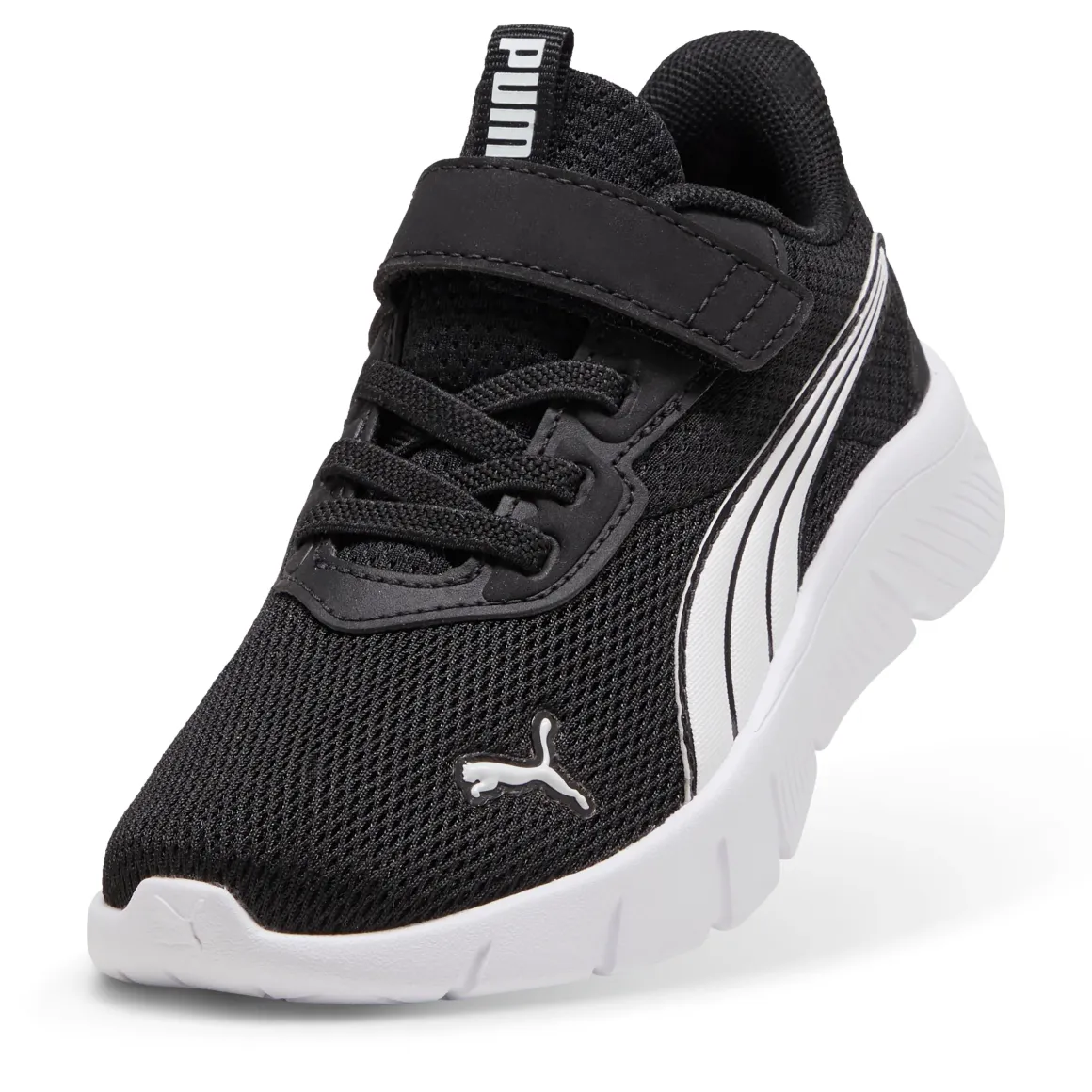 Sneakers nere da bambino con chiusura a strappo e logo Puma
