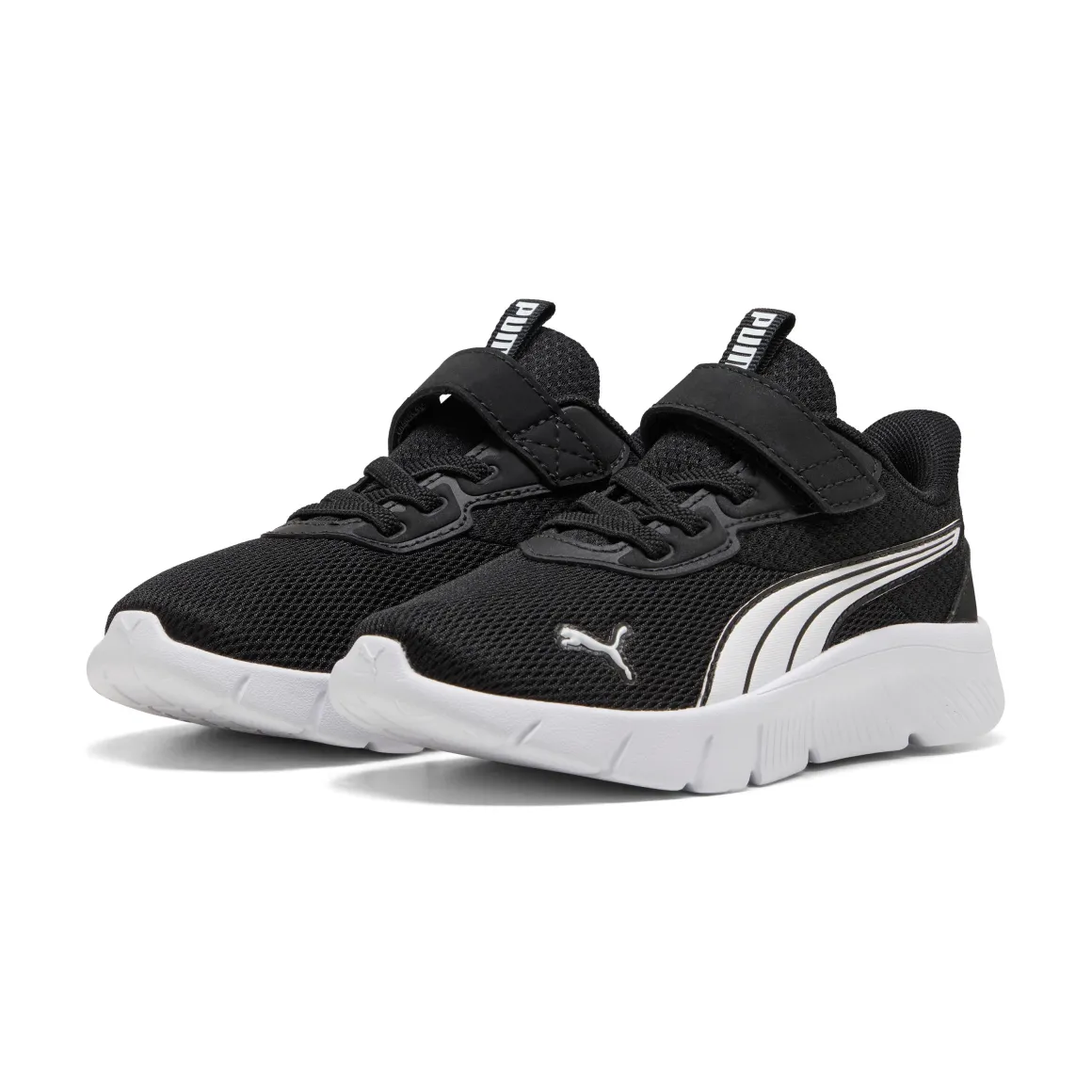 Sneakers nere da bambino con chiusura a strappo e logo Puma