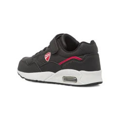 Sneakers nere da Bambino con chiusura a strappo Ducati