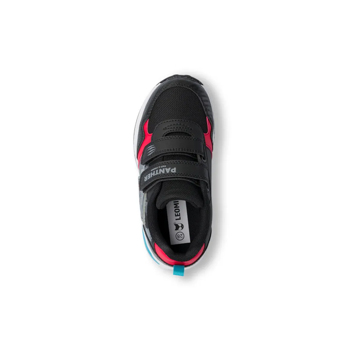 Sneakers nere da Bambino con stampa e luci Pantera