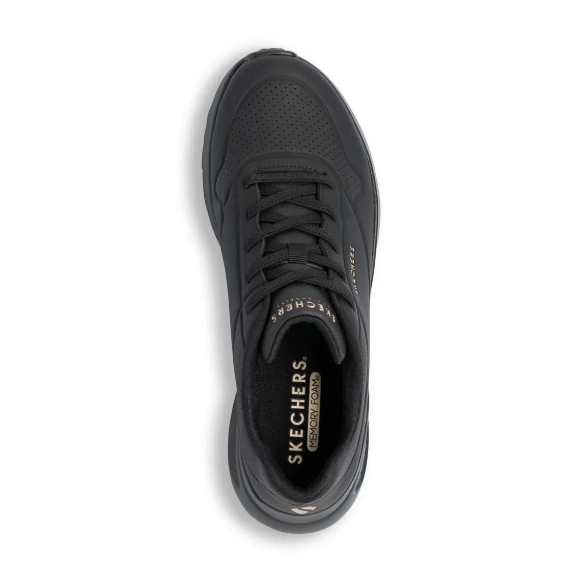 Sneakers nere da donna con soletta memory foam Skechers Uno Lite
