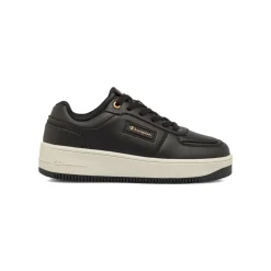 Sneakers nere da Donna con suola platform logo dorato Champion