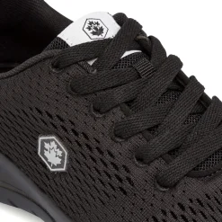 Sneakers nere da Donna in tessuto mesh con logo Lumberjack Agatha
